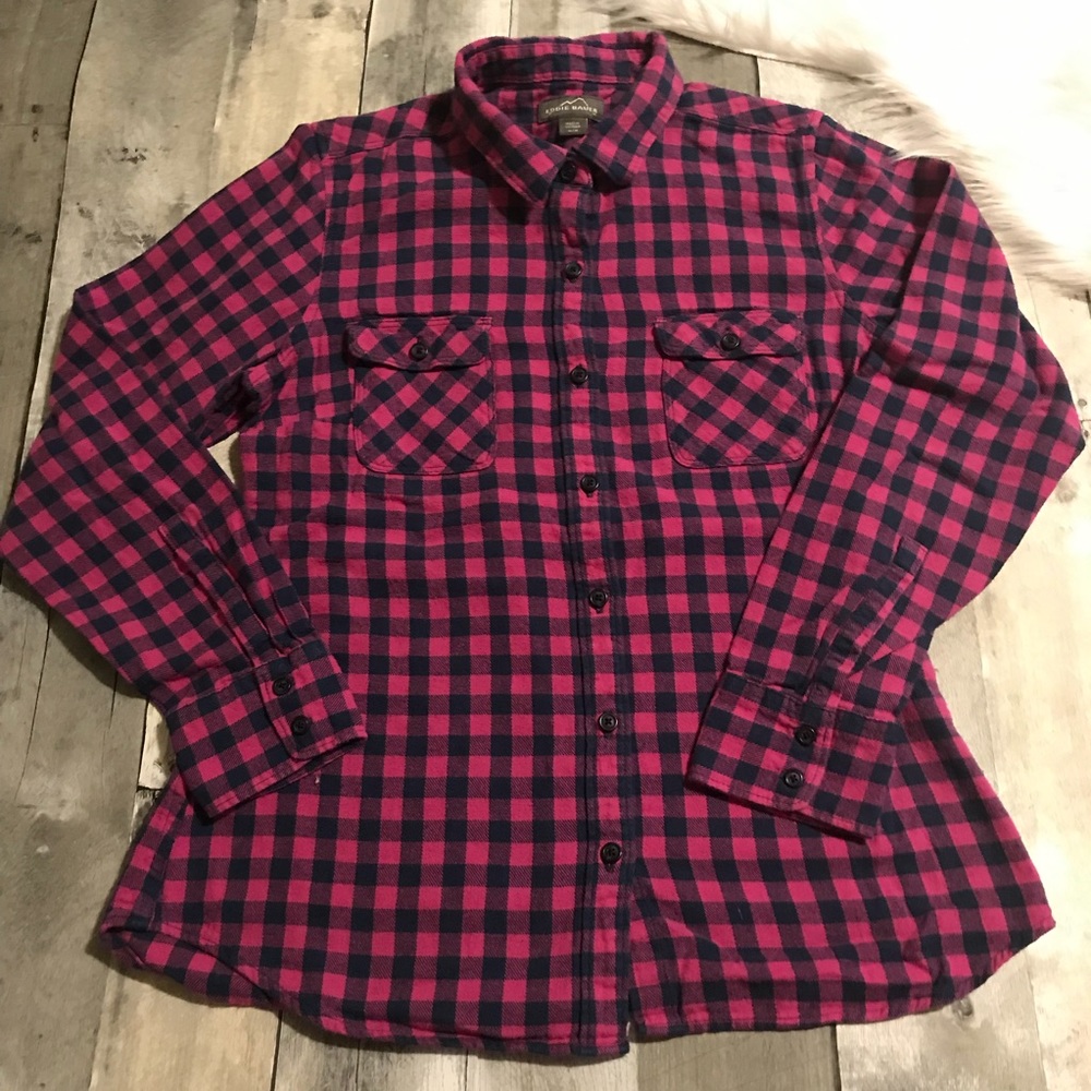 Eddie Bauer Flannel Long Sleeve shirt
